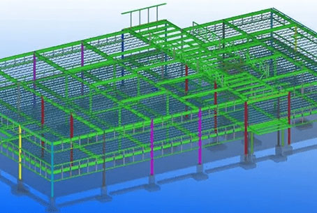 3D Structural Steel Detailing & Modeling Services